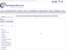 Tablet Screenshot of giveaways-direct.com